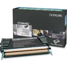 Lexmark C734-C734A1KG Siyah Orijinal Toner