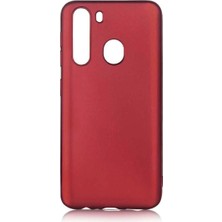 Israh Samsung Galaxy A21 Için Uyumlu Kılıf Premier Yumuşak Renkli Silikon Kapak