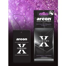 Areon x Siyah Version Patchouli Lavender Vanilla Kaliteli Araç Kokusu
