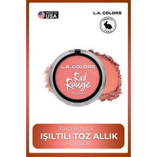 L.A. Colors Rad Rouge Allık Serisi - Yoğun Renk Veren Uzun Süre Kalıcı Canlı Görünüm #bodacious CBL724