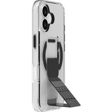 Piili iPhone 17 Steady Carbon Magsafe Kılıf Siyah