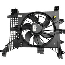 Fan Motoru Komple (Motor + Pervane + Davlumbaz) Dacia Duster 1 1.5 Dci K9K 214814567R Mais