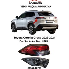 Doğru Oto Toyota Corolla Cross Arka Stop Ledli Dış Sol 2022-2024