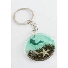 Kocadal Balık Deniz Efektli Epoksi Anahtarlık