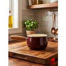 Köklü Züccaciye Emaye Saplı Tava