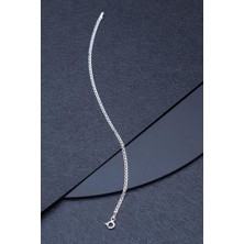 Innuendo 925 Ayar Gümüş Zincir Erkek Bileklik