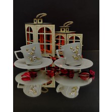 KirLinova Bahar Dalı Kahve Fincanı 2li Set