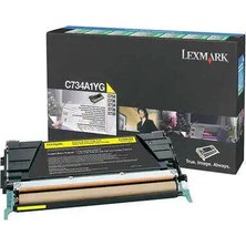 Lexmark C734-C734A1YG Sarı Orijinal Toner