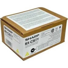 Sharp MX-C35TY Sarı Orijinal Toner