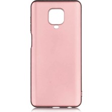 Ahlttiba Xiaomi Redmi Note 9s Cep Telefonu Için Uyumlu Kılıf Premier Yumuşak Renkli Silikon Kapak