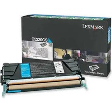 Lexmark C522-C5220CS Mavi Orijinal Toner