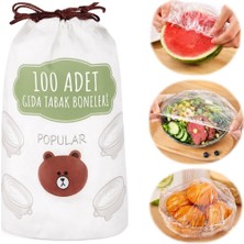 Neler Geldi Neler 100 Adet Tencere Bonesi ve Tabak Bonesi Çok Amaçlı Kapak Gıda Bonesi Mutfak Bonesi