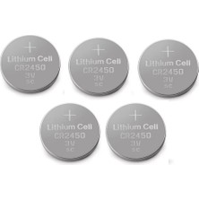 Senka Yuma CR2450 Süper Lityum 3V 5’li Kart Düğme Pil