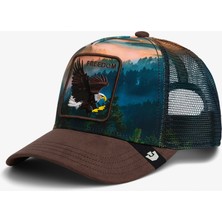 Goorin Bros Eagle In The Element Unisex Yeşil Şapka.ground