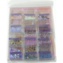 Kocadal 12'li Lüks Süsleme Taşı