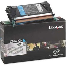 Lexmark C524-C5240CH Mavi Orijinal Toner Yüksek Kapasiteli