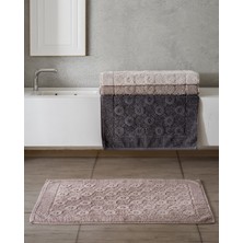Hazangülü Collection Buldan Üretimi Domino 4'lü Ayak Havlusu I 50X70