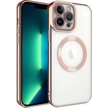 Ahlttiba Apple iPhone 13 Pro Için Uyumlu Kılıf Magsafe Wireless Kablosuz Şarj Özellikli Setro Kapak