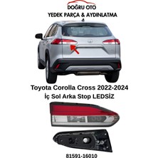 Doğru Oto Toyota Corolla Cross Arka Stop Ledsiz Iç Sol 2022-2024
