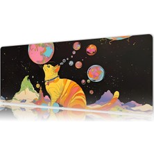 Urzuva Starlight Whiskers Gaming Oyuncu Xl Mouse Pad  Mousepad 80X30 cm 3mm Dikişli Model
