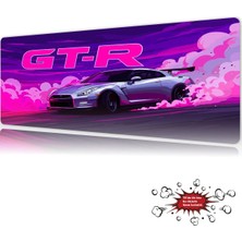 Urzuva Araba Modelleri Neon Drift Legend Gaming Oyuncu Xl Mouse Pad Mousepad 90X40 cm 4mm Dikişli Model