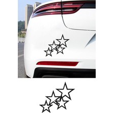 Mıgnatıs Yıldız Sticker – Araba Cam Kaput Motor Dekoratif Yıldız Sticker 15X13CM