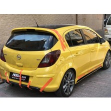 Corsa D Rieger Yan Marşpiyel (Çift) (Plastik)