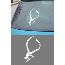 Mıgnatıs Dalgıç Oto Sticker - Zıpkıncı Araba Sticker - Dalış Spor Sticker 9X15CM