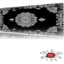 Urzuva Obsidian Mandala Gaming Oyuncu Xl Mouse Pad  Mousepad 90X40 cm 4mm Dikişli Model