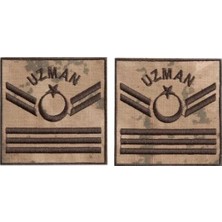 TİM42 Eğitim-Komando J.uzman Çavuş 3 Kıdem Cırtlı Rütbe