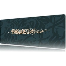 Urzuva Mystic Script Gaming Oyuncu Xl Mouse Pad Mousepad 80X30 cm 3mm Dikişli Model