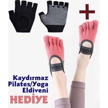 Plankton Tasarım Parmaklı Yoga/Pilates Çorabı (Kaydırmaz)