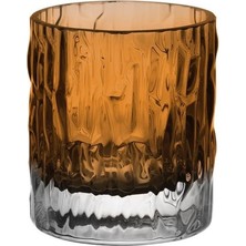 Paşabahçe Kabuk Tealight Mumluk 7 cm Amber - 1 Adet