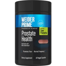 Weider Prime Prostate Health For Men Saw Palmetto Nitric Oxide Boron Selenium 60 Veggie Caps