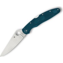 Spyderco Police 4 Blue Lightweight K390 Plainedge Çakı