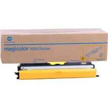 Konica Minolta Magicolor 1600W/A0V306H Sarı Orijinal Toner