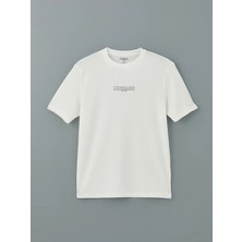 Lc Waikiki Yeni Sezon Bisiklet Yaka Kısa Kollu Baskılı Penye Erkek Tişört