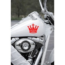 Mıgnatıs Kraliyet Tacı Oto Sticker - Premium Araç Sticker 15X13CM