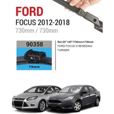 MFK Focus 3 Araca Özel Muz Silecek Takımı (730MM+730MM)