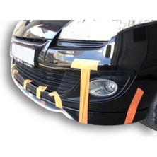 Renault Megane 3 Serisi (2009-2013) Sport Dizayn Ön Tampon Ek + Alt Lipi (Plastik)