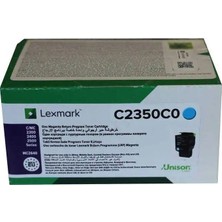 Lexmark C2425-C2350C0 Mavi Orijinal Toner