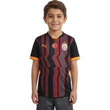Galatasaray Orijinal Lisanslı  Çocuk Siyah Forma