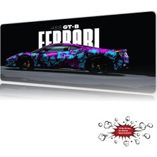 Urzuva Araba Modelleri Midnight Racer Drive Gaming Oyuncu Xl Mouse Pad  Mousepad 90X40 cm 4mm Dikişli Model