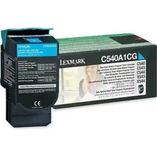 Lexmark C540-C540A1CG Mavi Orijinal Toner