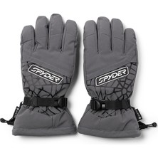 Spyder Overweb Gore-Tex Gloves Erkek Gri Eldiven
