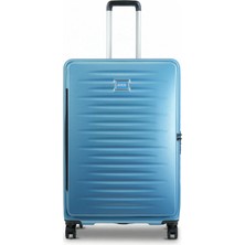 GROUND Fairytale Büyük Boy Körüklü Valiz Mavi - 10740