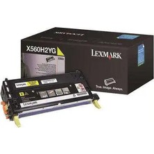 Lexmark X560-X560H2YG Sarı Orijinal Toner Yüksek Kapasiteli