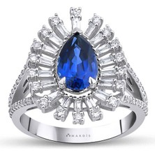 Makdis Pırlanta 2.55 Karat Safir Pırlanta Yüzük