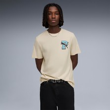 Puma Graphic Erkek Bej Tişört