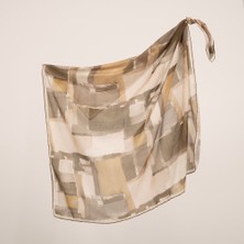 Piramit Naturel Eşarp | Renk Katmanları